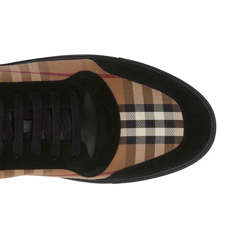 burberry vintage check trainers|Burberry vintage check low top.